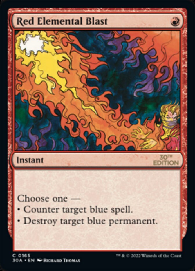 Red Elemental Blast