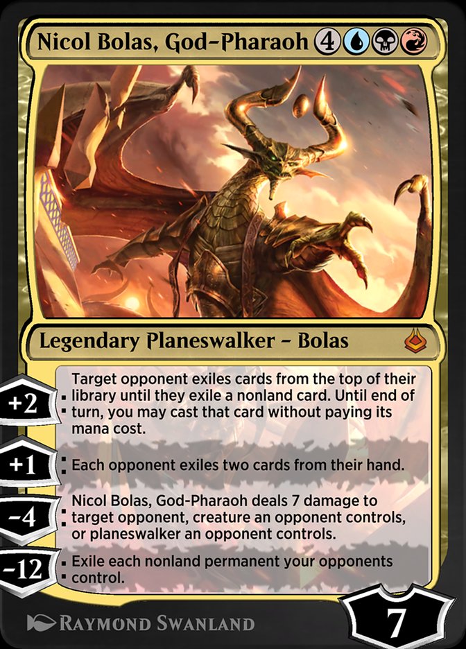 Nicol Bolas, God-Pharaoh