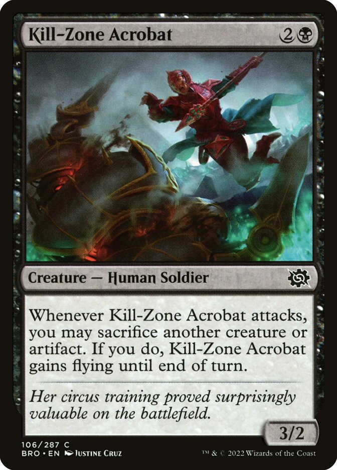 Kill-Zone Acrobat