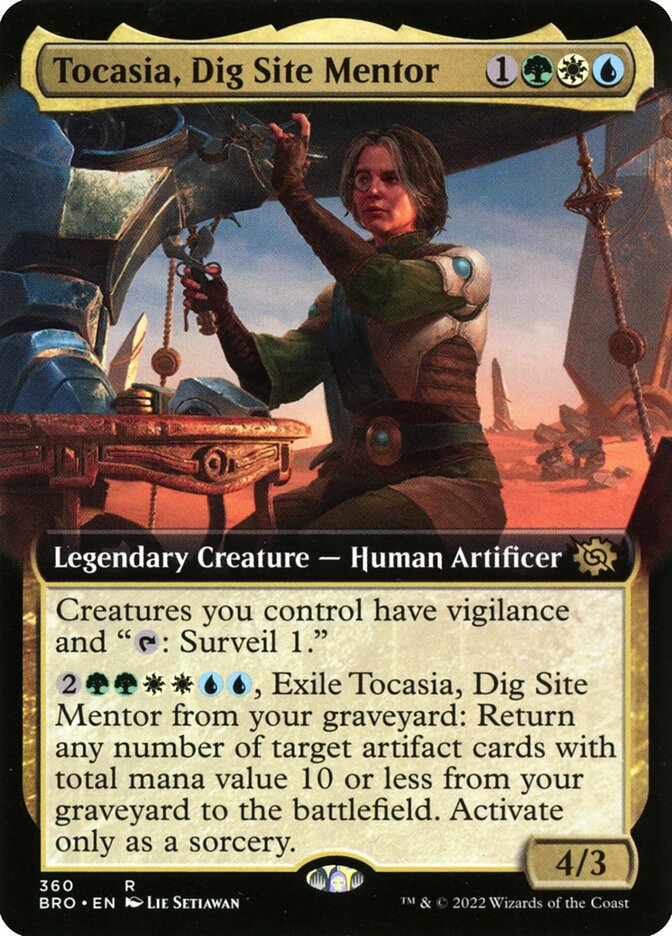 Tocasia, Dig Site Mentor