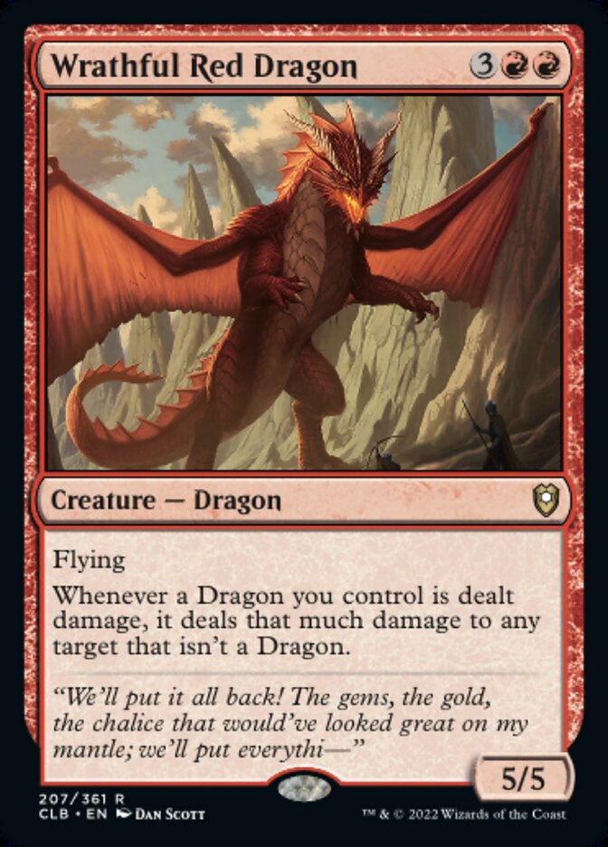 Wrathful Red Dragon