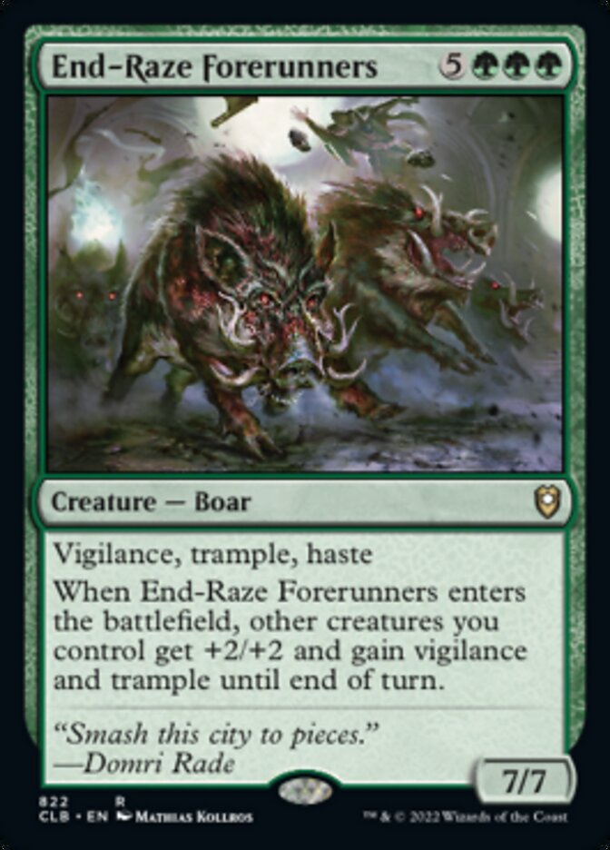 End-Raze Forerunners