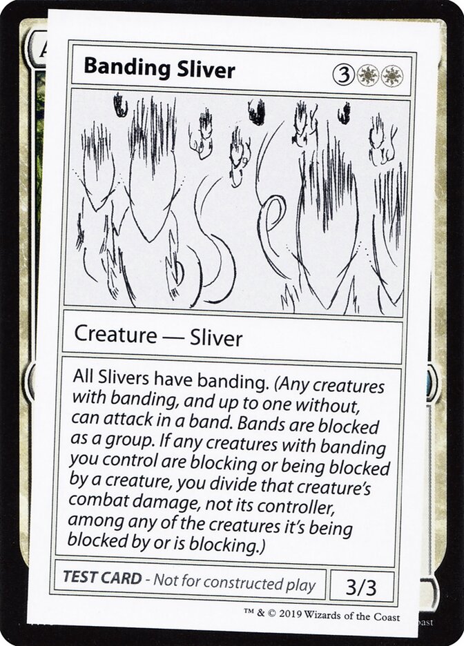 Banding Sliver