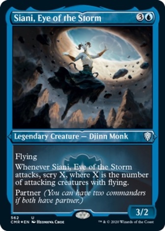 Siani, Eye of the Storm