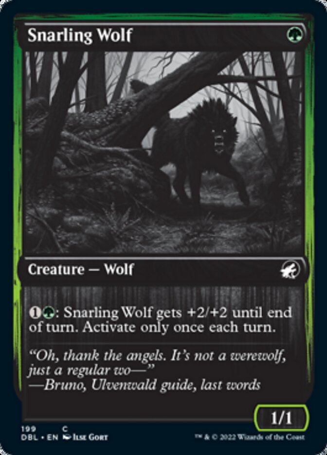 Snarling Wolf