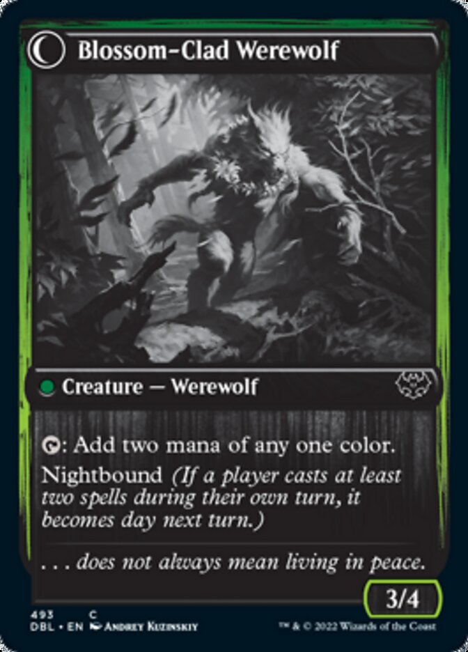 Blossom-Clad Werewolf
