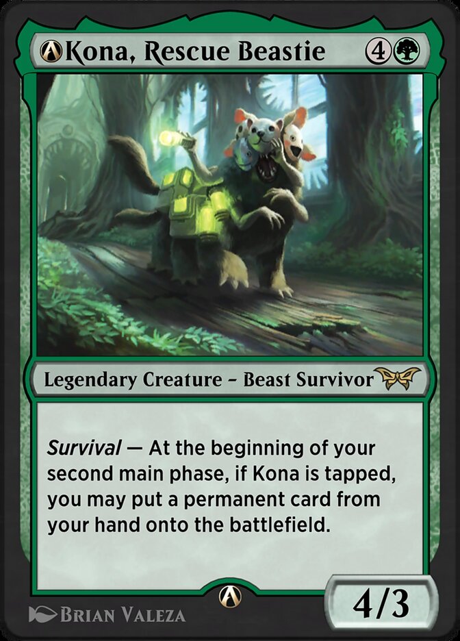 Kona, Rescue Beastie (Alchemy)