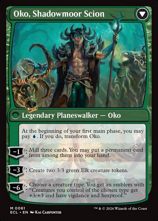 Oko, Shadowmoor Scion
