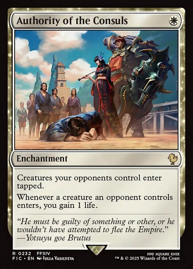 Authority of the Consuls