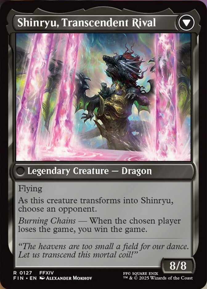 Shinryu, Transcendent Rival