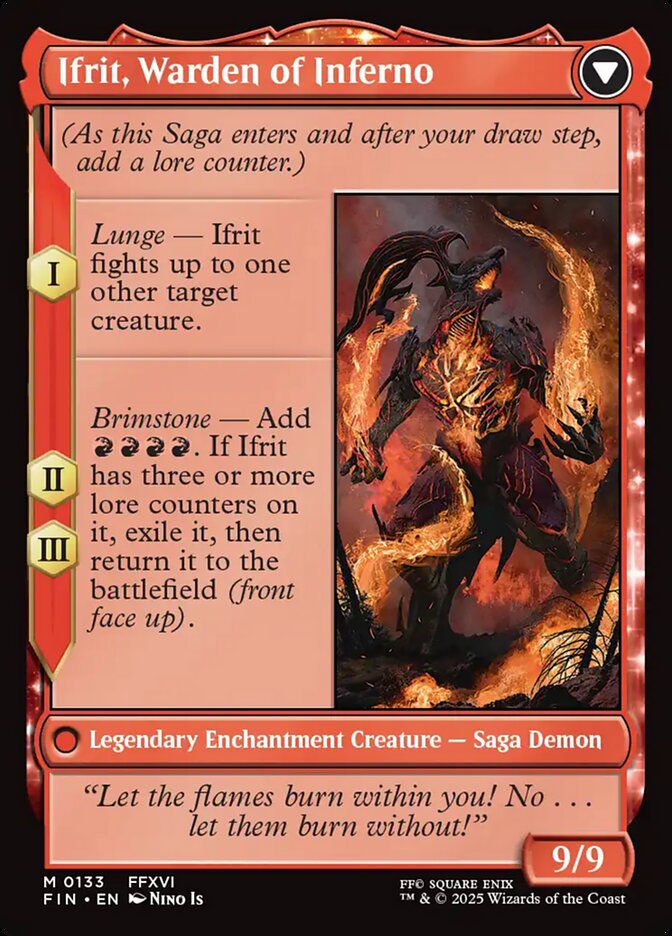 Ifrit, Warden of Inferno