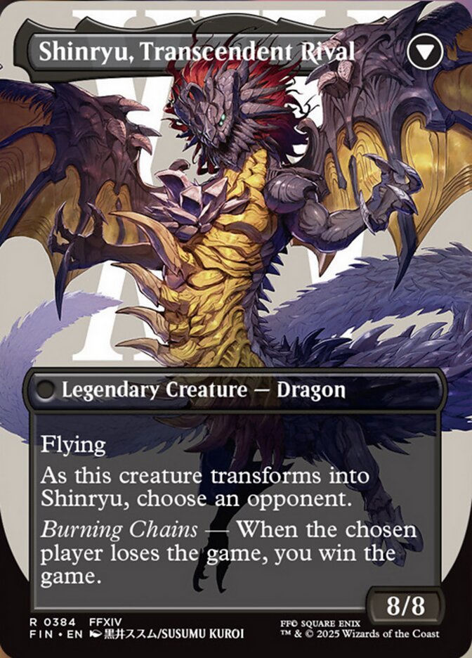Shinryu, Transcendent Rival