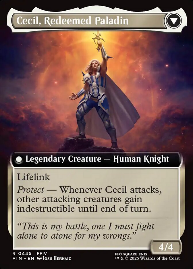 Cecil, Redeemed Paladin