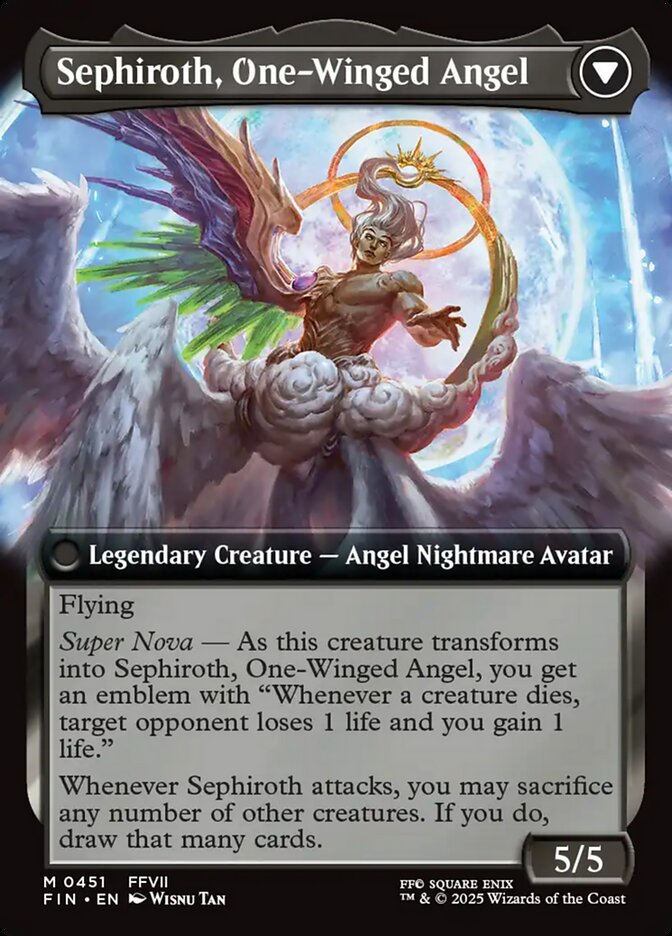 Sephiroth, One-Winged Angel