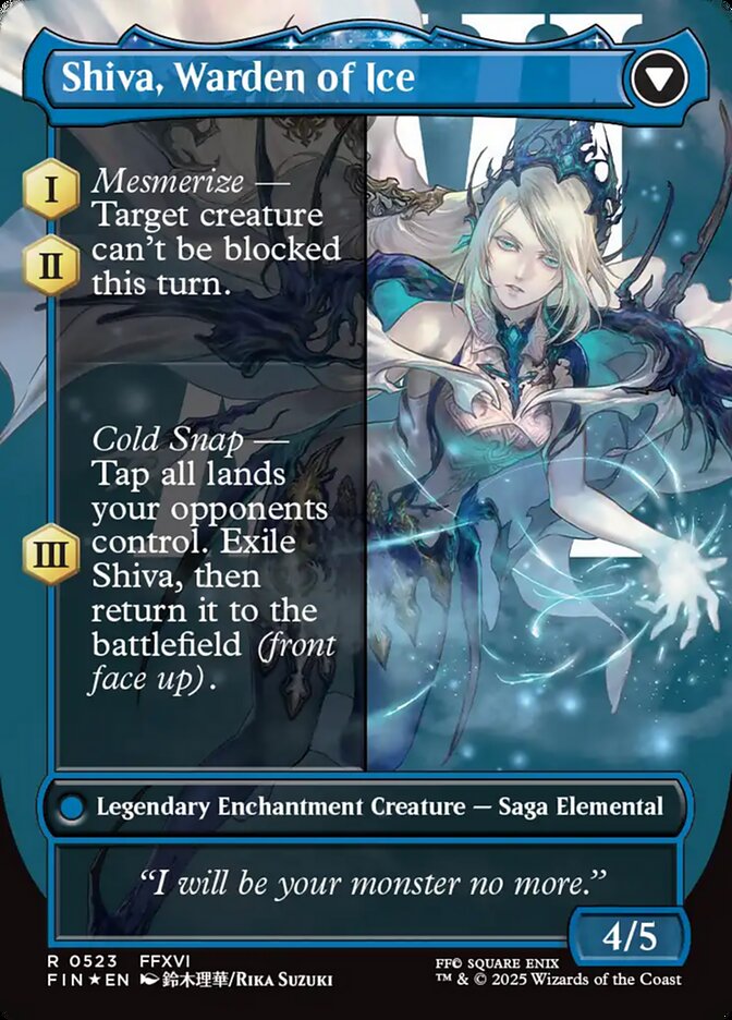 Shiva, Warden of Ice
