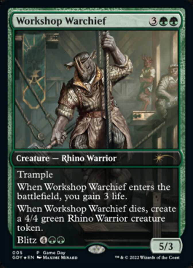 Workshop Warchief