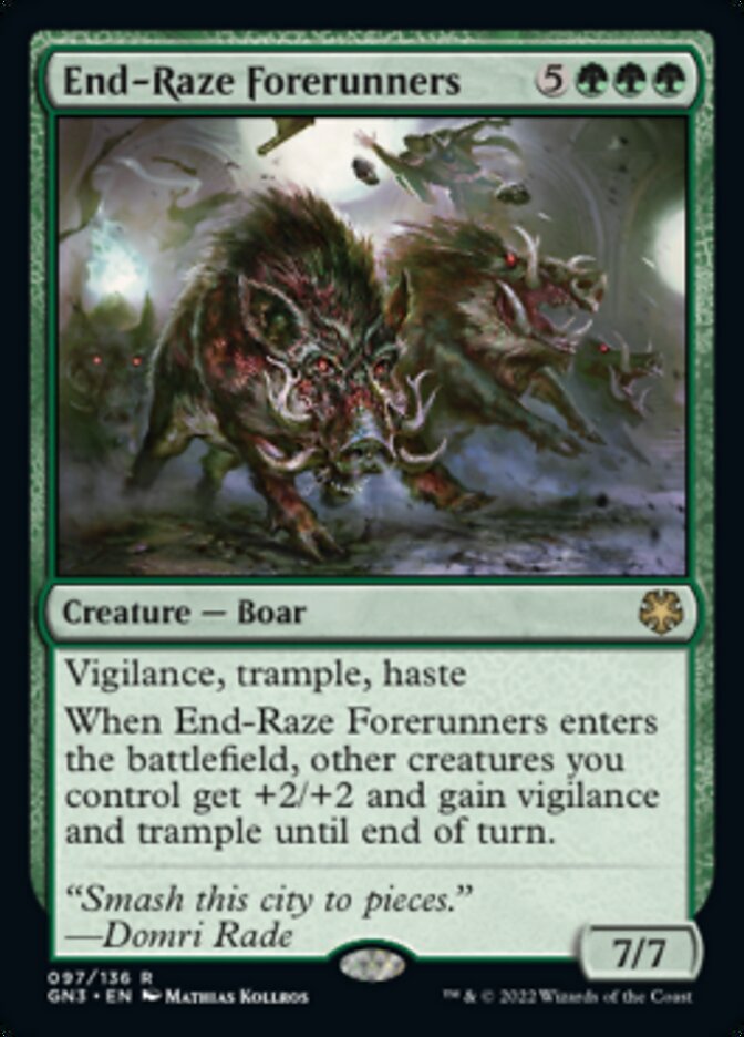 End-Raze Forerunners