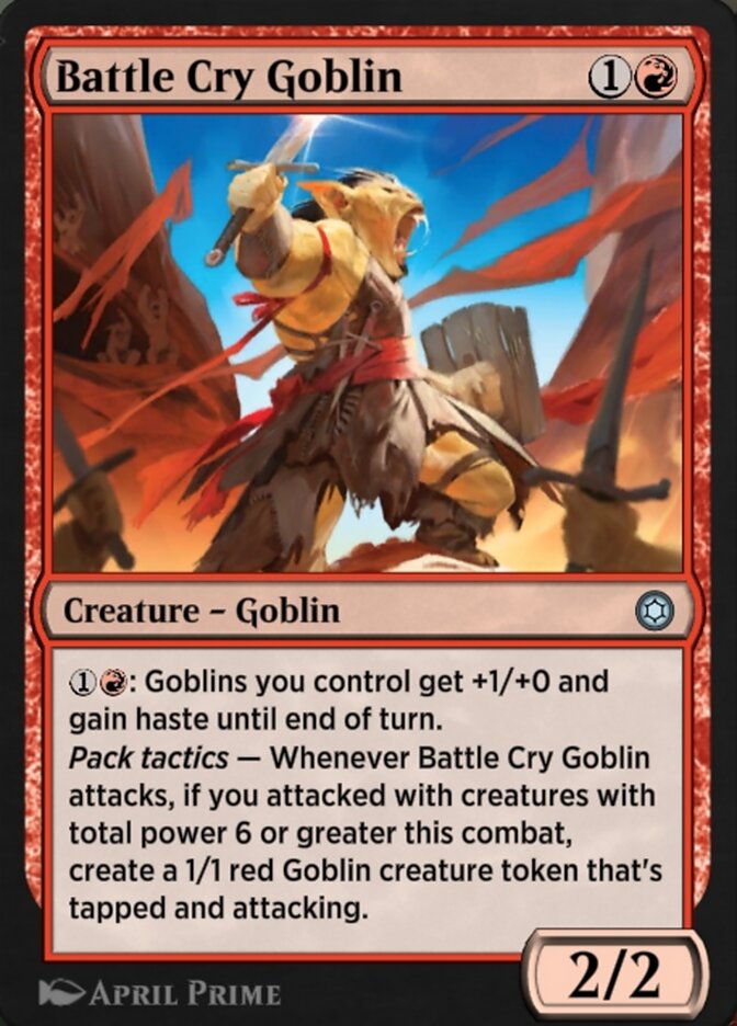 Battle Cry Goblin