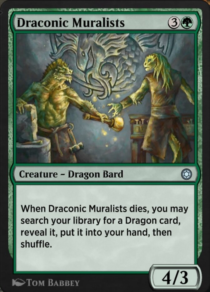 Draconic Muralists