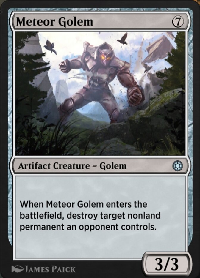 Meteor Golem