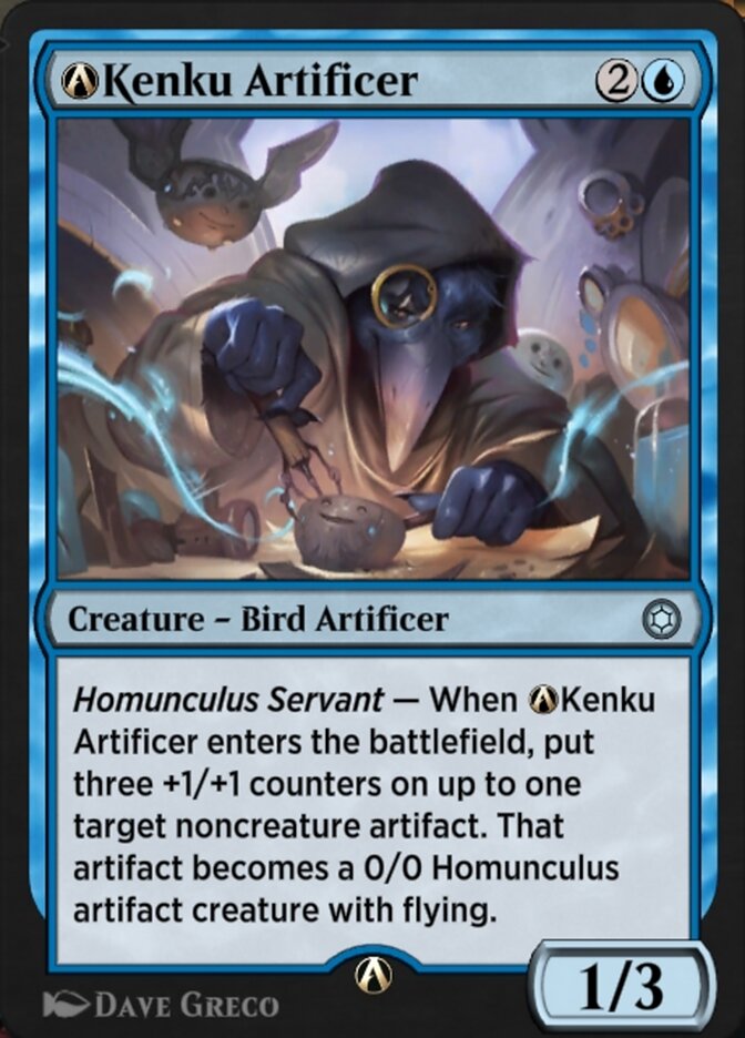 Kenku Artificer (Alchemy)