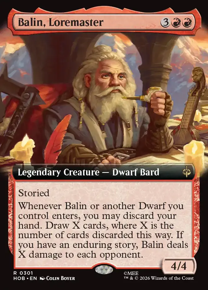 Balin, Loremaster