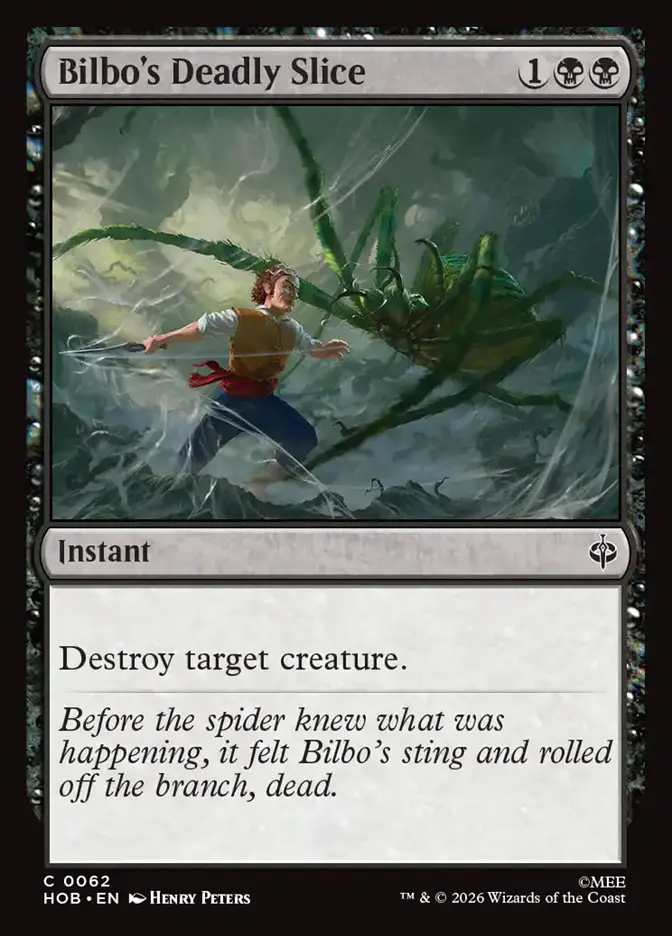 Bilbo's Deadly Slice