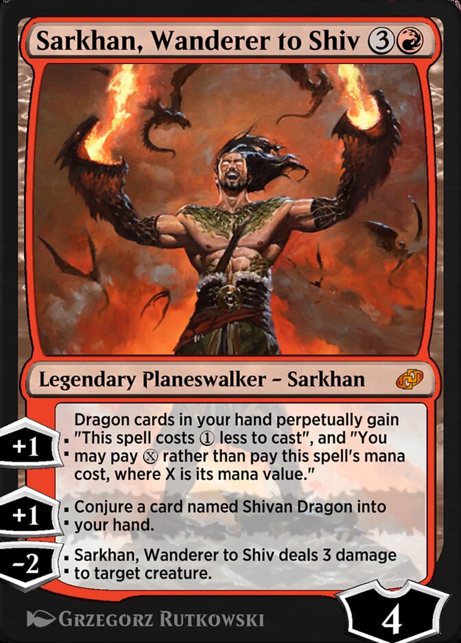 Sarkhan, Wanderer to Shiv