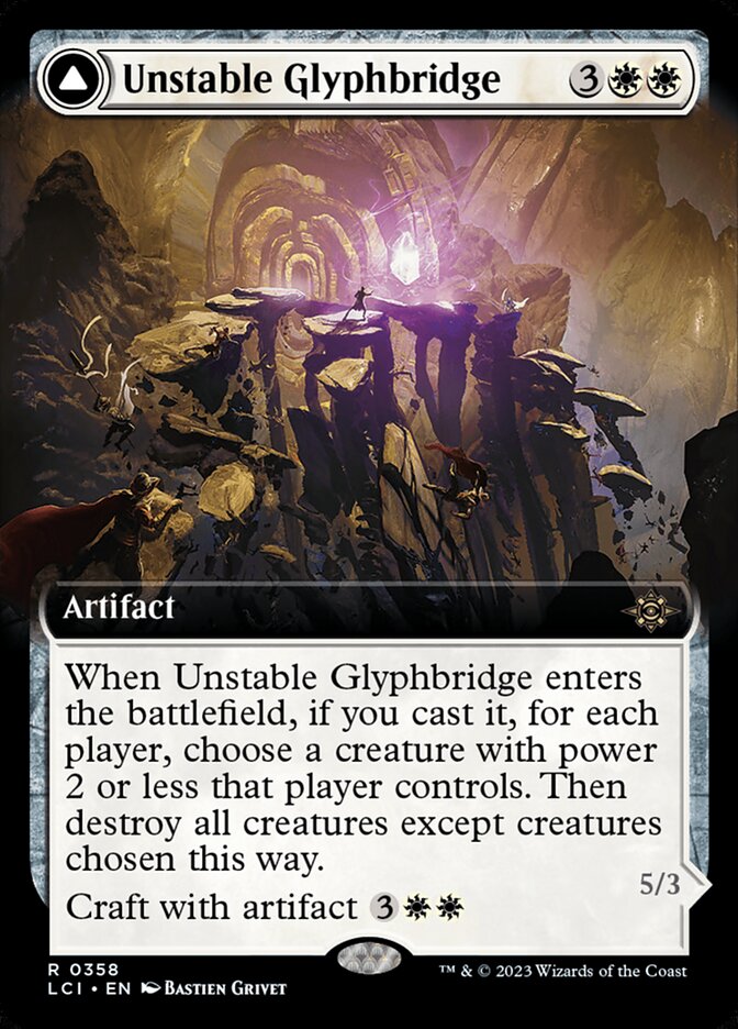 Unstable Glyphbridge