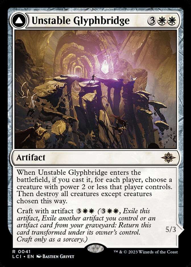 Unstable Glyphbridge