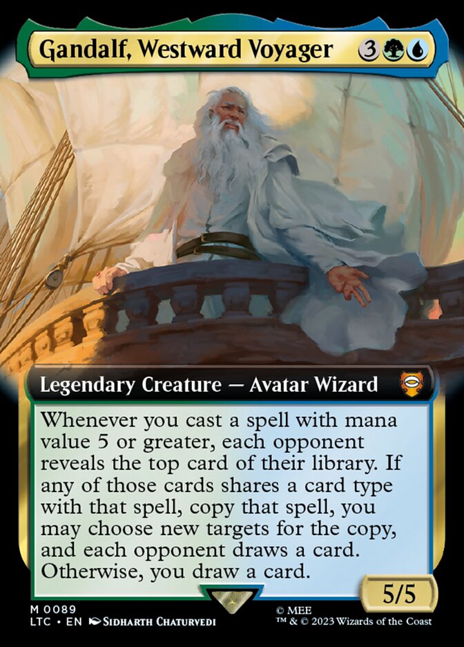 Gandalf, Westward Voyager