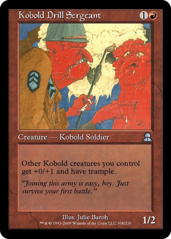 Kobold Drill Sergeant