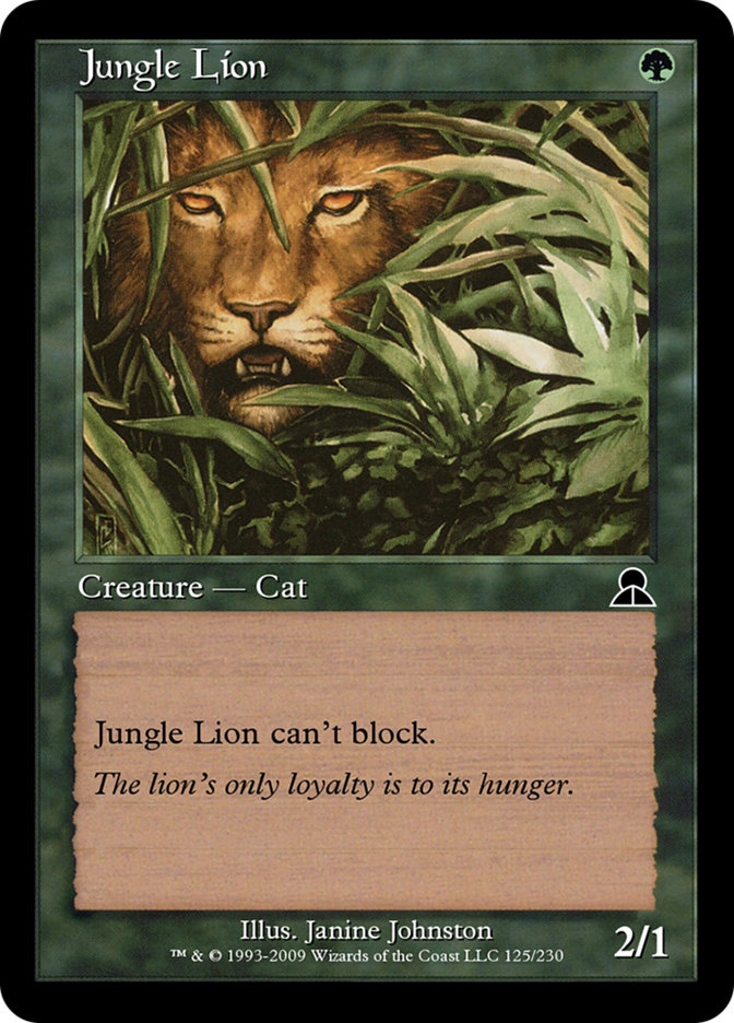 Jungle Lion