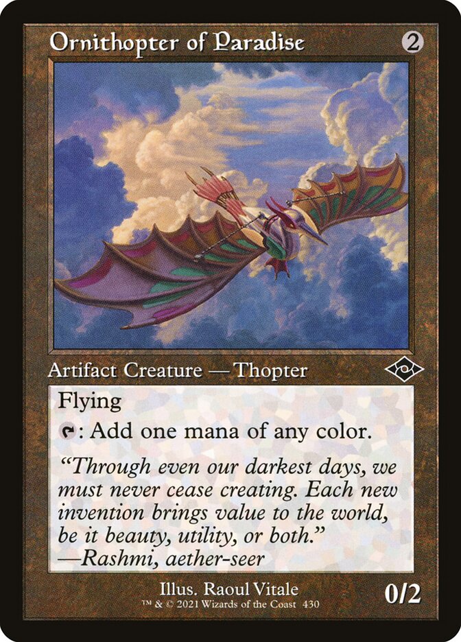 Ornithopter of Paradise