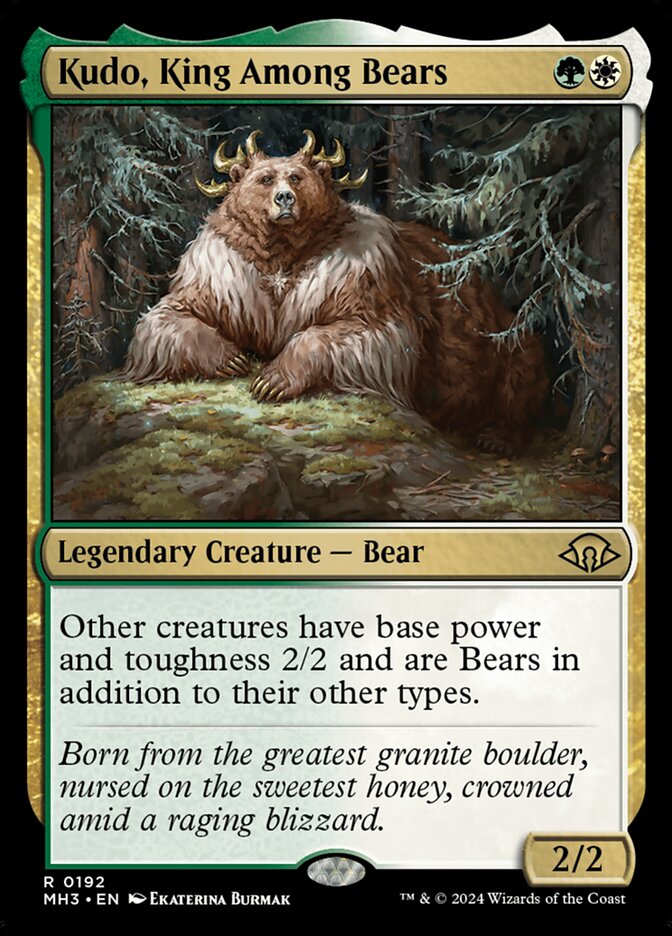 Kudo, King Among Bears