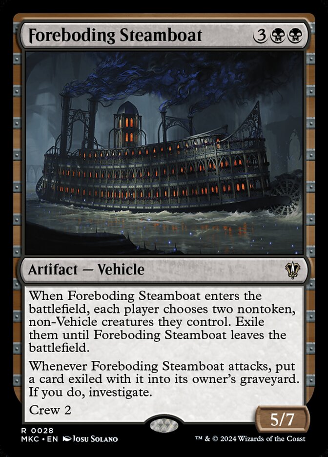 Foreboding Steamboat