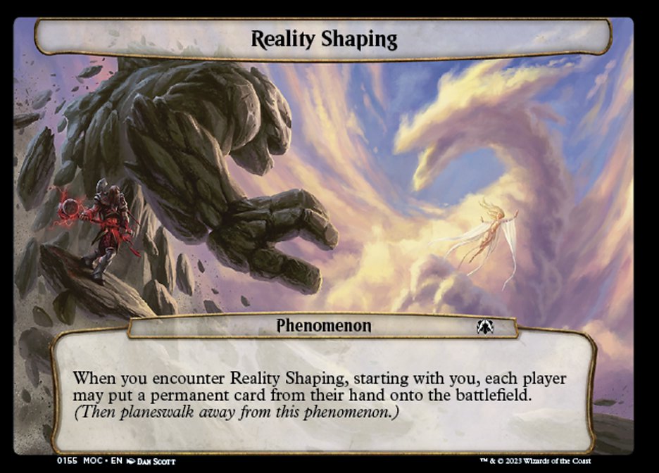 Reality Shaping