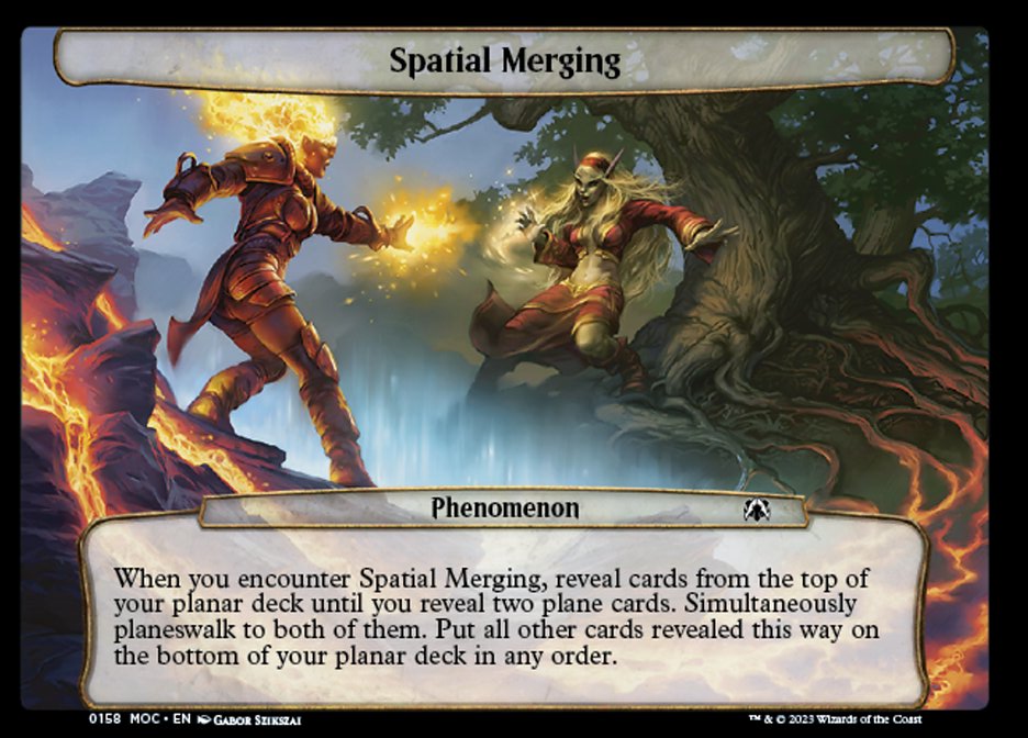 Spatial Merging