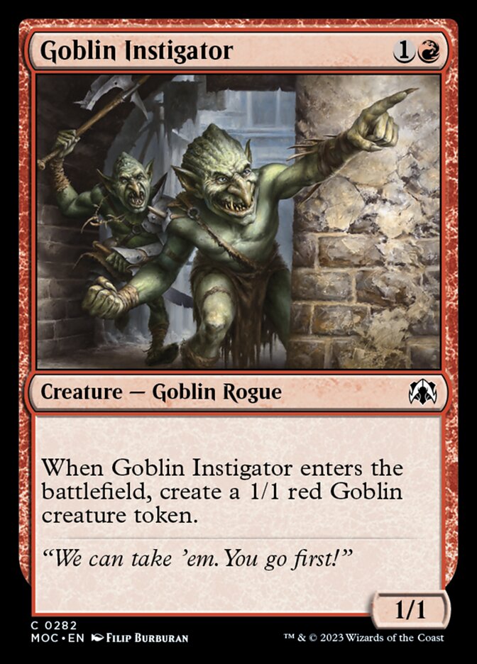 Goblin Instigator