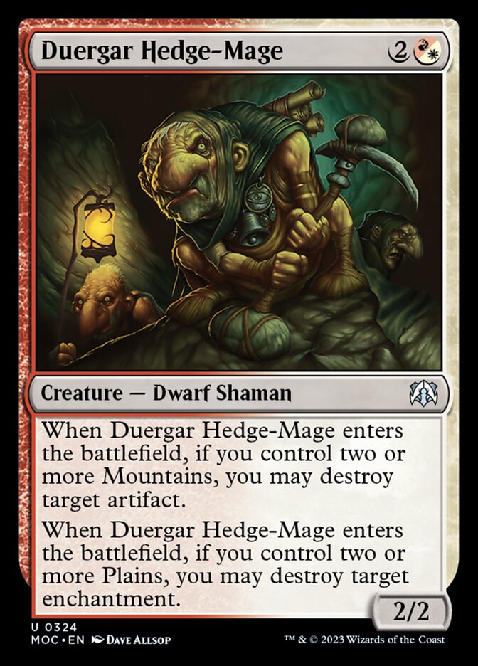 Duergar Hedge-Mage