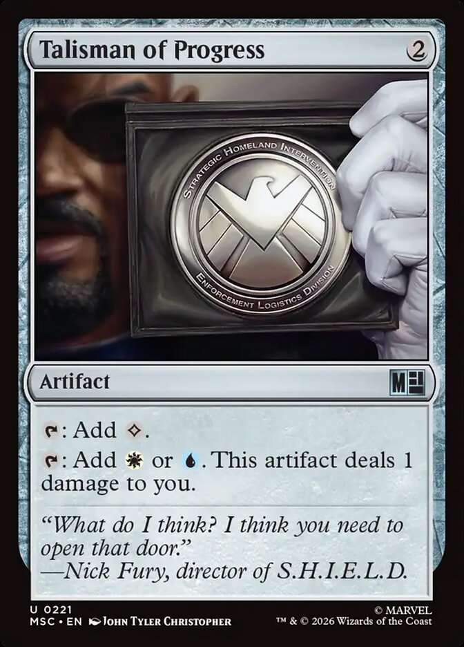 Talisman of Progress