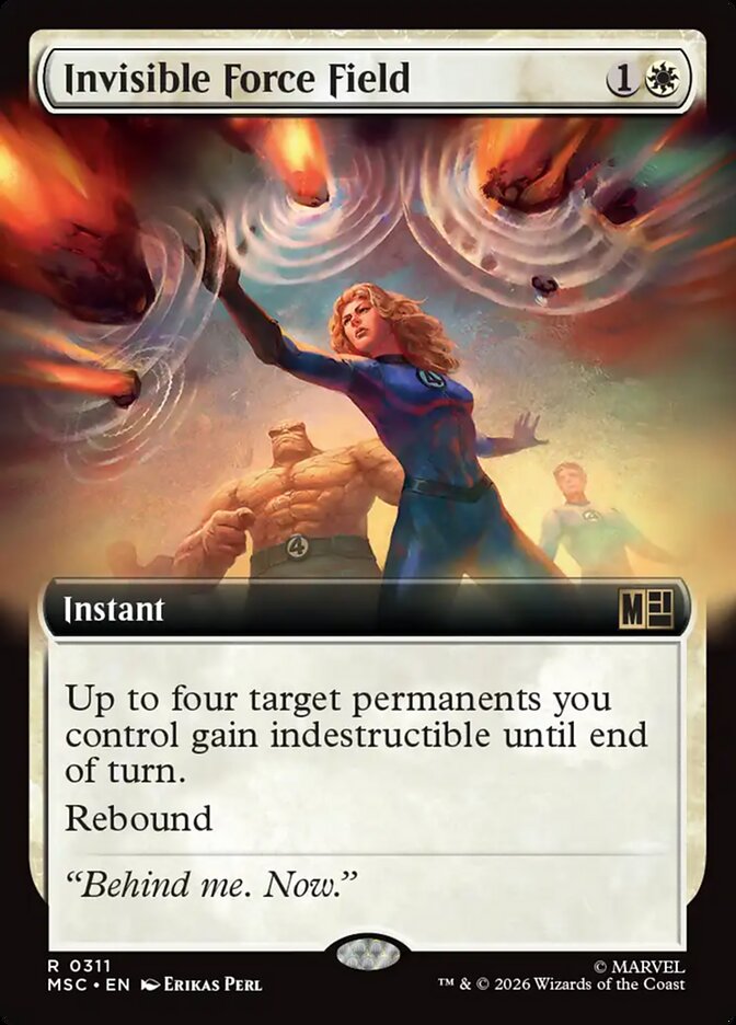 Invisible Force Field