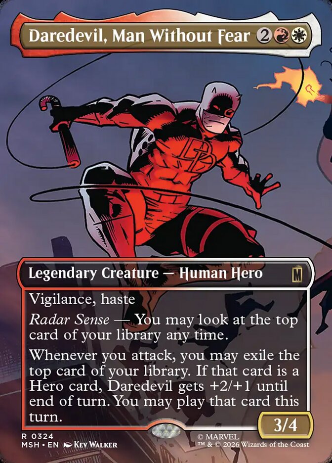 Daredevil, Man Without Fear