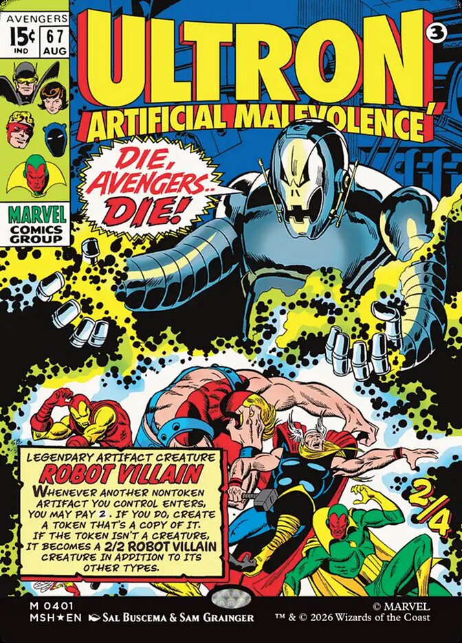 Ultron, Artificial Malevolence