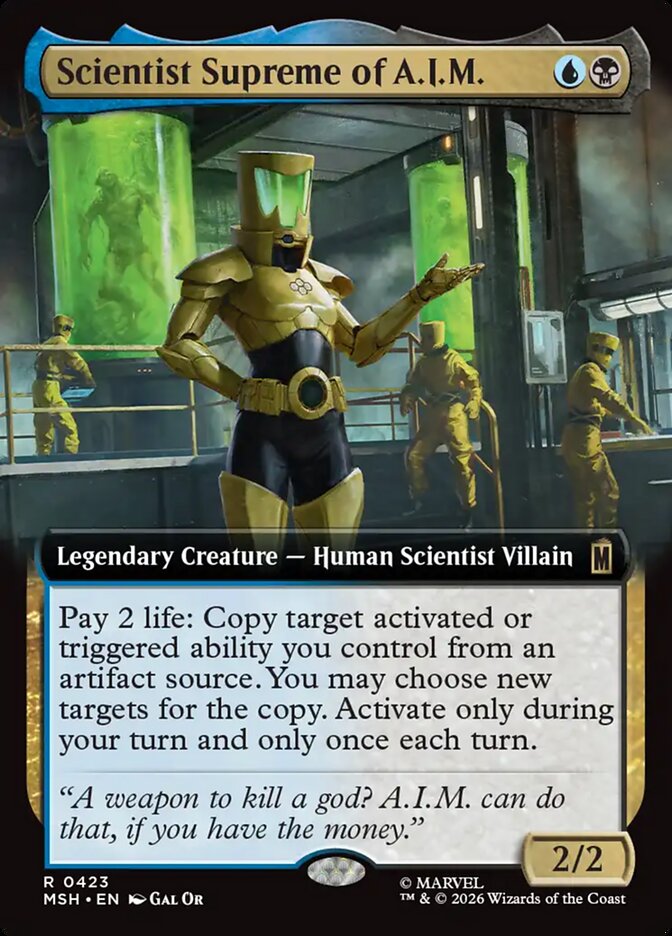 Scientist Supreme of A.I.M.