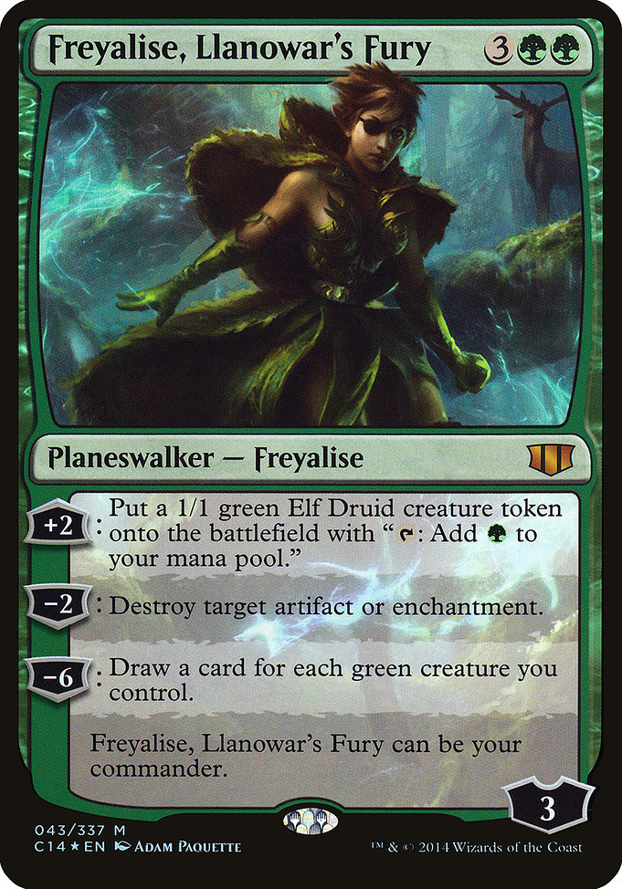 Freyalise, Llanowar's Fury