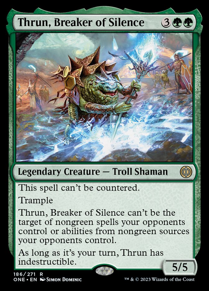 Thrun, Breaker of Silence