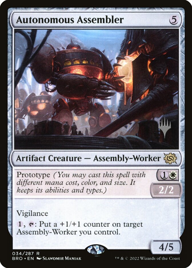 Autonomous Assembler