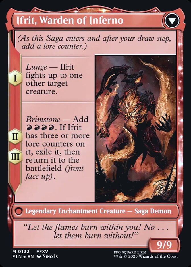 Ifrit, Warden of Inferno