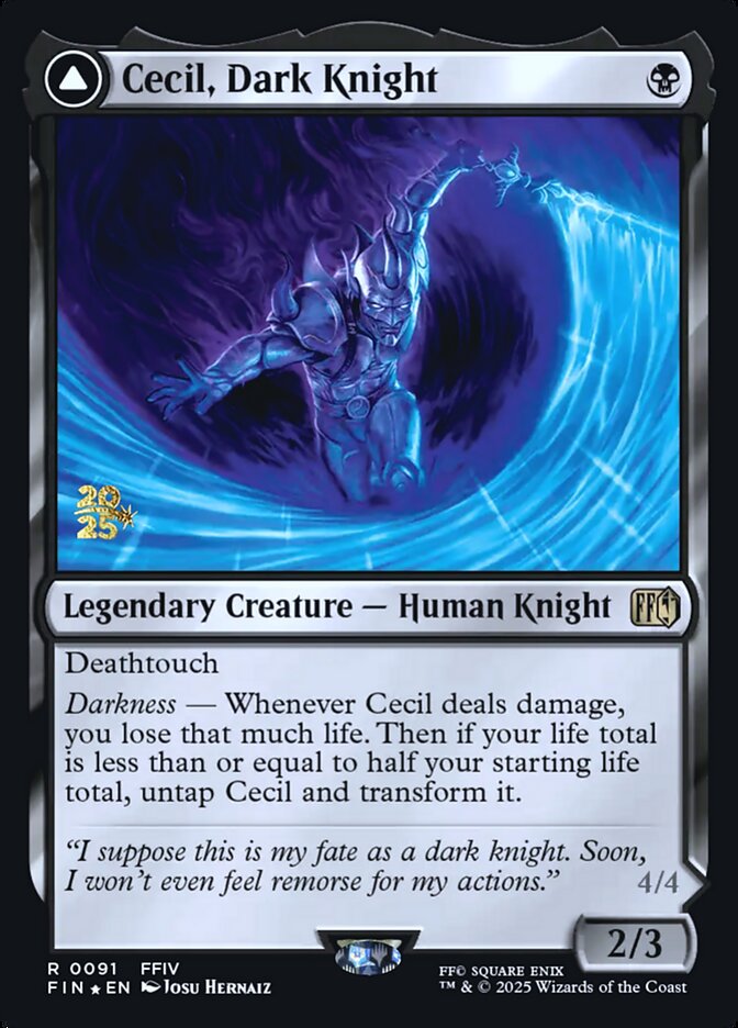 Cecil, Dark Knight